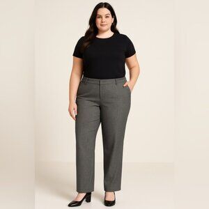 Standard Grace Heather Grey Dress Pants - Size 14